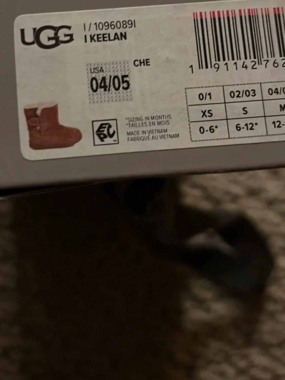 UGG classic infant